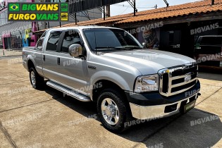 F250 2009 XLT Super Duty 3.9 Cabine Dupla Prata (BIG-2829)